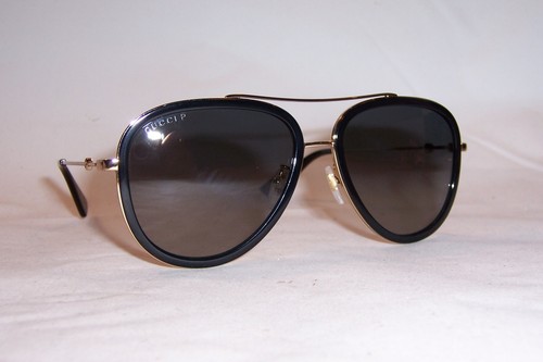 NEW GUCCI SUNGLASSES GG 0062S 011 GOLD 