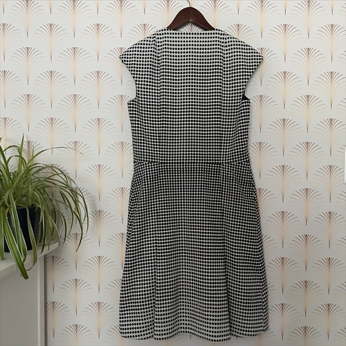 Akris Punto Dotted Dégradé Dress Hidden Zip Front - Size 8 - $1,190 - Picture 7 of 11
