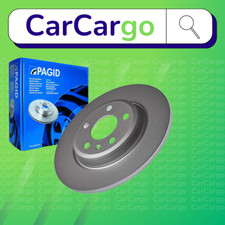 Pagid Solid Front Brake Discs Pair For Audi Q5 2.0 TDI quattro 2016-2018 300 mm