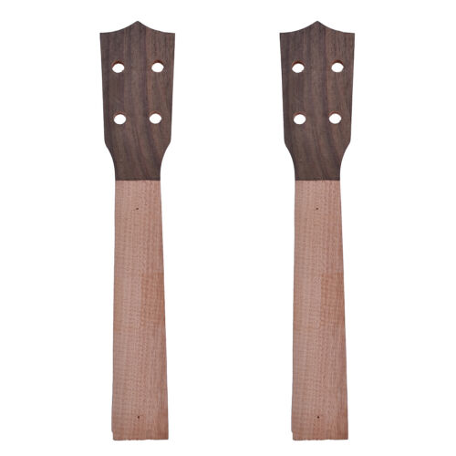 Concert Ukulele Neck for 23 Inch Ukelele Hawaii Guitar Parts Okoume Pack of 2