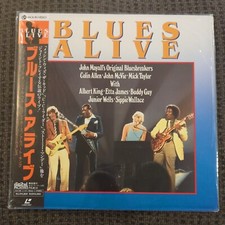 Laserdisc - Blues Alive. JAPAN PVLM-13 In Shrink