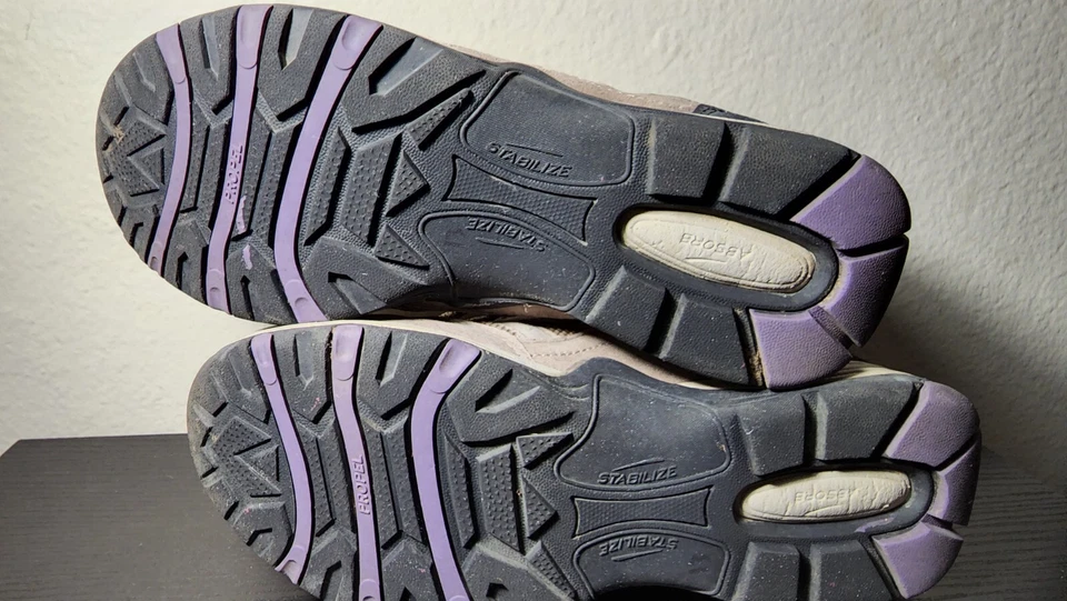 Zapato para caminar senderismo Bass Propel Trek para mujer talla 8,5 tostado con cordones Foto 4 de 4