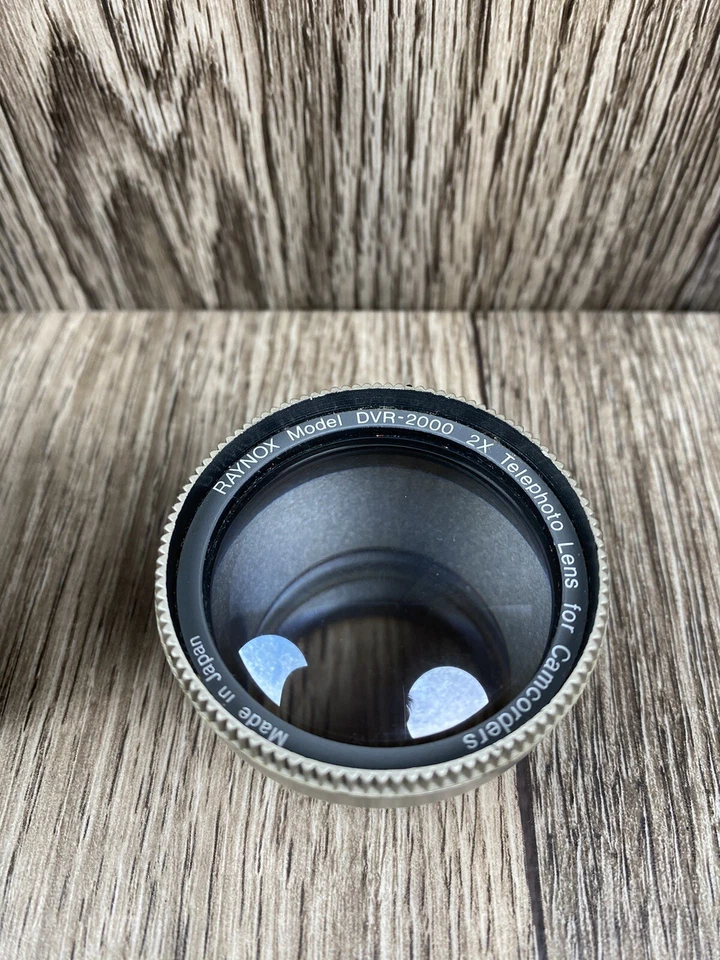 Raynox Model DVR-2000 2x Telephoto Lens For Panasonic Camcorders With 3 Rings - Image 2 of 4