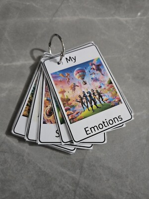 Emotionen Lernkarten, Autismus, ADHS.