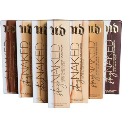 Urban Decay Stay Naked Weightless Liquid Foundation NIB Authentic