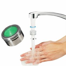 WATER SAVING FAUCET KITCHEN BASIN TAP MALE AERATOR INSERT CHROME FILTER 24-28MM