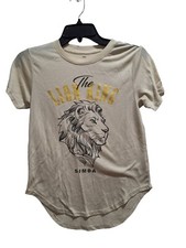 Disney The Lion King SIMBA Graphic T-Shirt Juniors Size Small 3-5 GUC