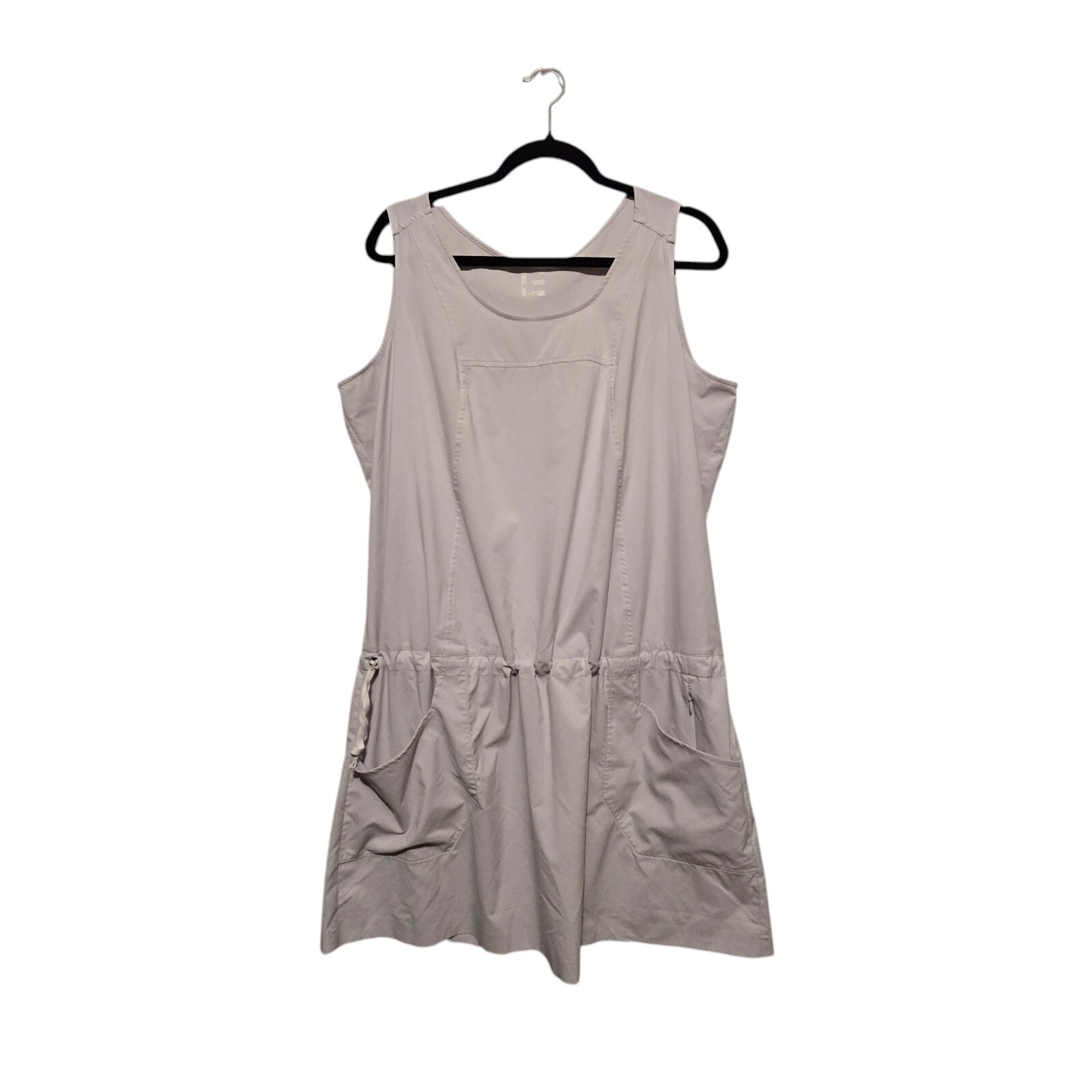 Abito donna Arc'Teryx Contenta XL grigio vita regolabile tasche escursionismo outdoor Gorpcore