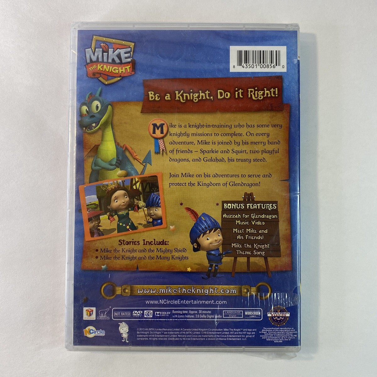(未使用･未開封品)Mike the Knight: Meet Mike [DVD] Mike the Knight Meet Mike Do it Right DVD NCircle