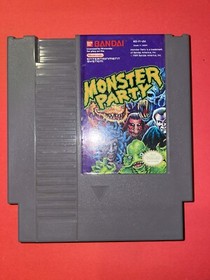 Monster Party (Nintendo Entertainment System NES, 1989) LOOSE