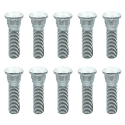 10Pcs Wheel Studs Tire Lug Nuts Replacement Wheel Lug Studs Tire Hub Screw