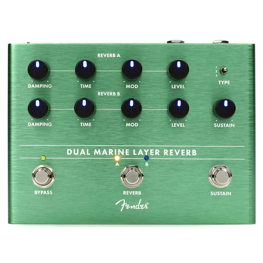 リバーブペダル Fender Marine Layer Reverb 中古良品 Used Fender MARINE LAYER REVERB Effect Pedal | Guitar Center