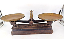 ANCIENNE BALANCE ROBERVAL EN FONTE COMMERCE FORCE 10 KG ROBERVAL PESON 1930-40