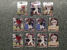 2018 1st Bowman **Chrome** D-Backs 11 Lot: Daulton Varsho, Drew Ellis, Brier ect