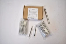 Steel DN Mate 100 Pack Swage Lad Screws Stainless Steel T316 For Wood Post