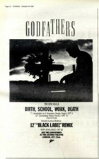 24.10.87PT10 Einzel- & Konzertwerbung 10x7 Paten: Geburt. Schule. Arbeit. Dea