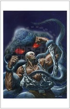 DOC SAVAGE - IT FEEDS ON MENS MINDS - POSTER REPRINT