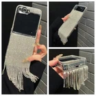 For Motorola Razr+2025 2024 60/50Ultra Bling Glitter Tassel Diamond Sparkly Case