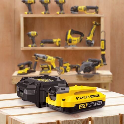 STANLEY FATMAX Starter Kit 18V 2Ah battery and Charger SFMCB10D1Q-GB - Picture 4 of 6
