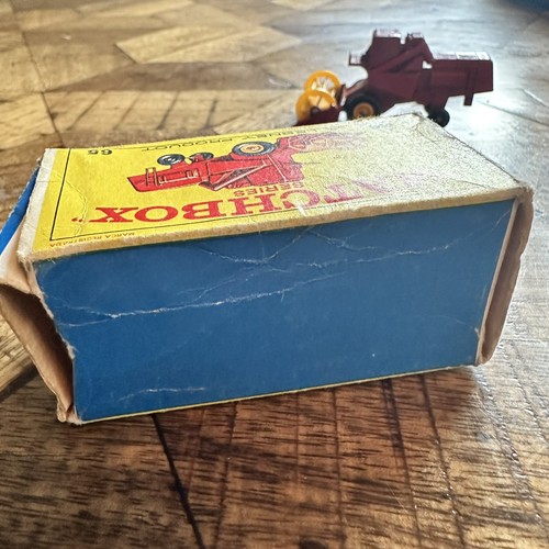 Lesney Matchbox 65 Claas Combine Harvester Original Box Vintage Excellent! - Picture 10 of 10