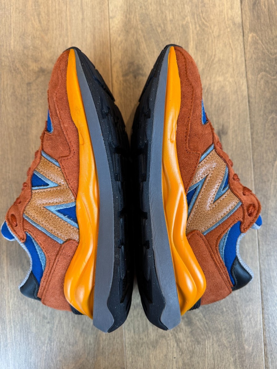 New Balance Men's 57/40 M5740GHA Rust Oxide Orange Blue Groove US