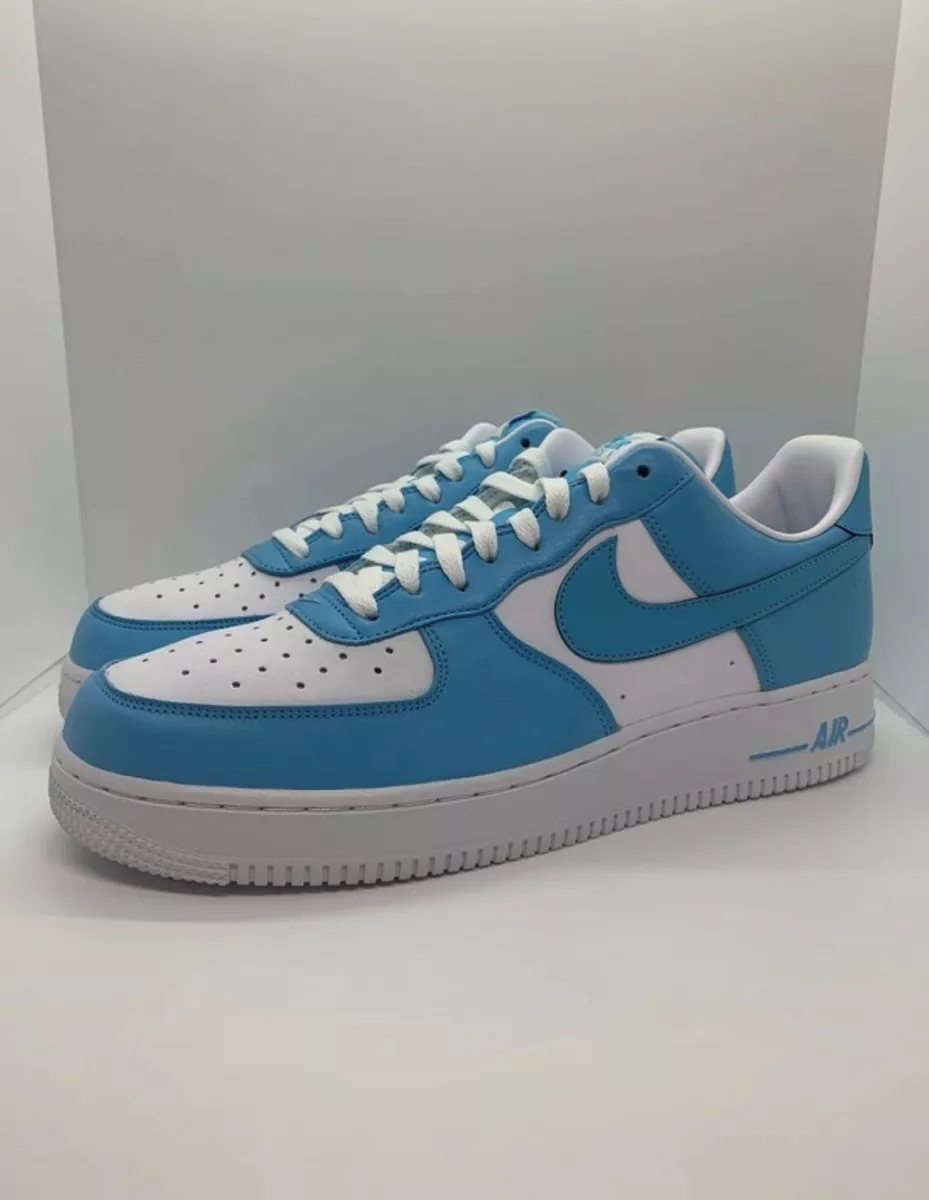 Nike air Force One Blue Gale Sneakers Mode Homme Bleu Blanc 45EU 11US