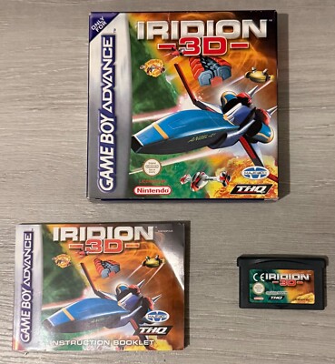 IRIDION 3D || NINTENDO GAME BOY ADVANCE || OVP+ANLEITUNG || SUPER ZUSTAND