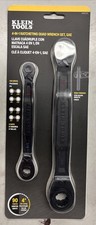 Klein Tools 68216 4-in-1 Ratcheting Wrench Set Sae 2-piece 90-tooth Klein Tools 68216 4-in-1 Ratcheting Wrench Set Sae 2-piece 90-tooth