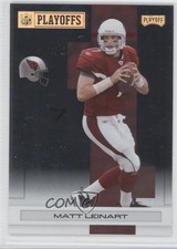 2007 Playoff NFL Playoffs Gold Metalized 21/149 Matt Leinart #4 11pj