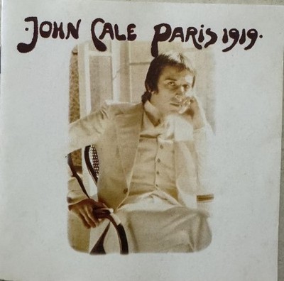 John Cale CD Paris 1919 VELVET UNDERGROUND