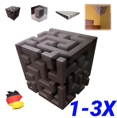 3D Wall Art Optical Illusion Corner Wall Decal,Stick Art That Reshapes Reality