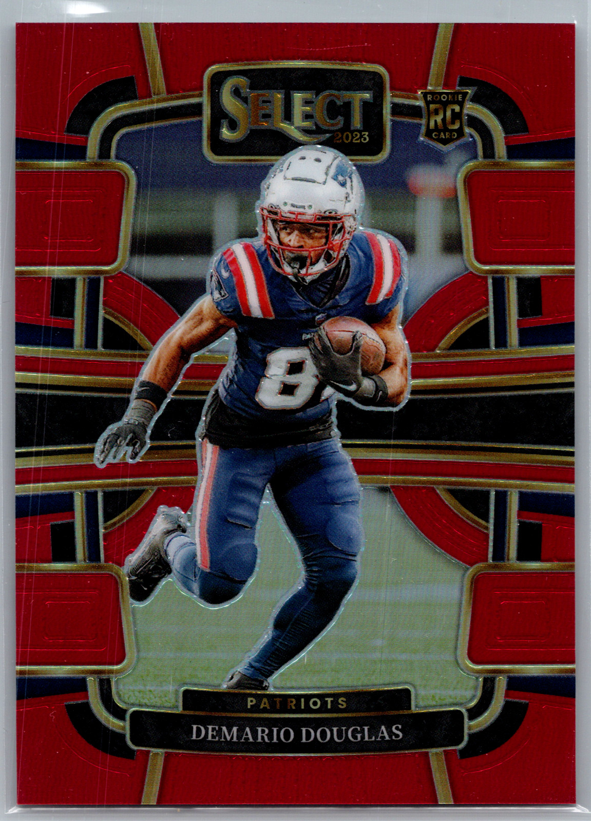 2023 Panini Select - Concourse Demario Douglas #68 Red /99 (RC)