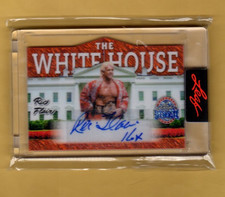 RIC FLAIR  4/4  2026 Leaf Metal Presidents Day  The White House  AUTOGRAPH  Card