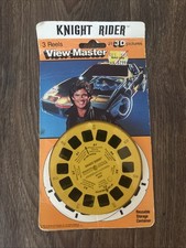 Vintage Knight Rider View-Master New Sealed 3 Reel 21 3D Pictures 1982