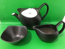 Rare small Midwinter teapot,  milk & sugar - Nature Study Terence Conran design