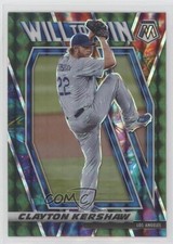 2021 Panini Mosaic Will to Win Green Mosaic Prizm Clayton Kershaw #WTW5 0ky0