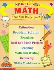 Instant Activities for Math Grades - Paperback, by Scholastic Books - Very Good