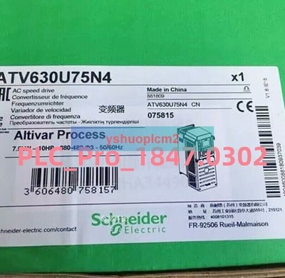 ATV630U75N4 1PC NEW SND ATV630U75N4 Frequency Converter 7.5KW  Fast ship