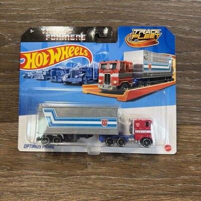 Hot Wheels 1:64 2024 Track Fleet Transformers Optimus Prime JFF66