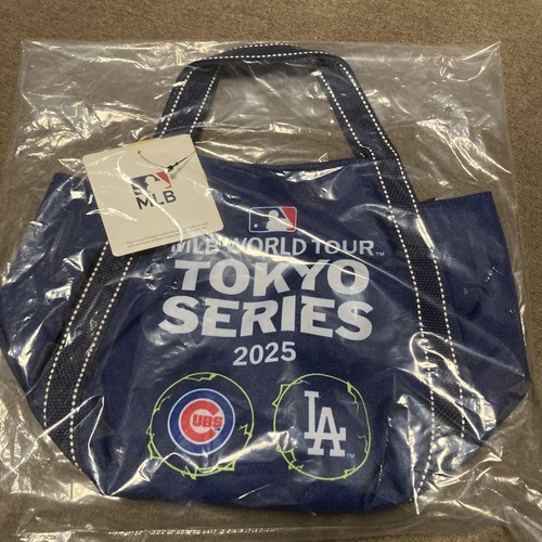 MLB World Tour Tokyo Series 2025 Baseball Balloon Mini Tote Bag small Navy #869