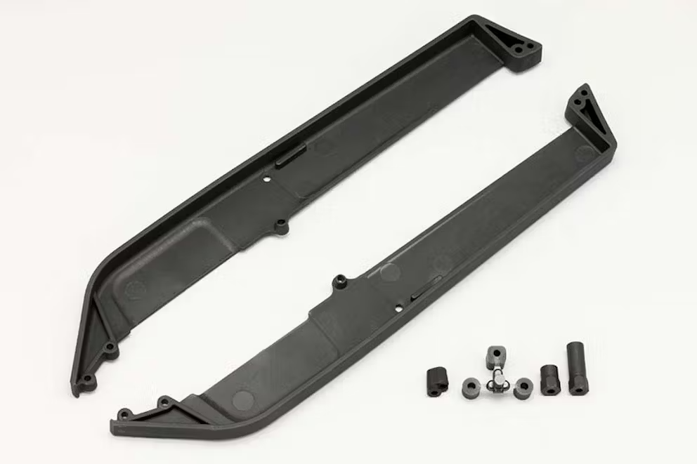 Yokomo Graphite Side Plate / Battery Post / Antenna Mount For YZ-4SF - S4-002SPG