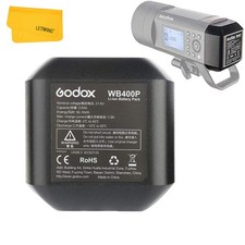 GODOX WB400P Lithium Battery Replacement AD400Pro,AD400ProII Flash, 21.6V/260...