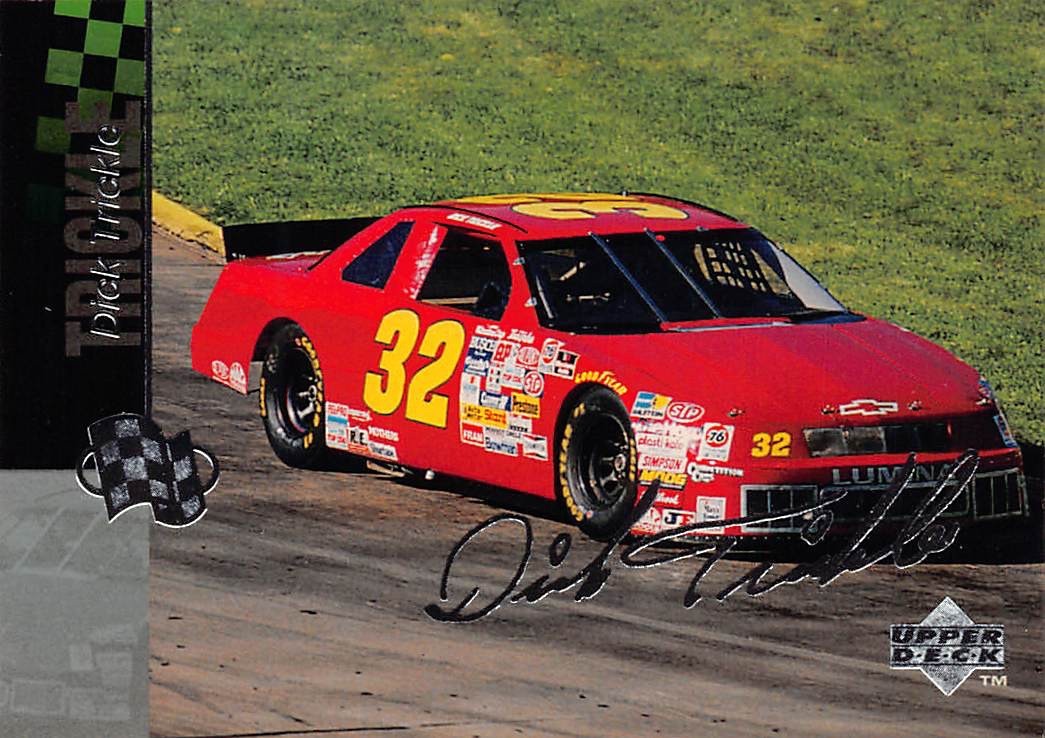 1995 Upper Deck - Dick Trickle #91 Silver Signatures
