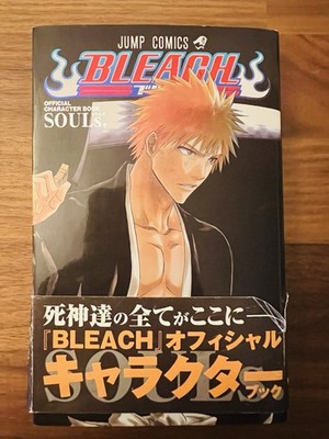 Bleach Official Character Book SOULs. Taito Kubo Manga Japanese Shonen Jump