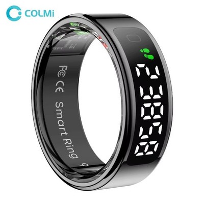 COLMI R12 Smart Ring mit Display Touch Fitness Tracker Herzfrequenz 5ATM