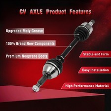 Front Right Passenger Side CV Axle Assembly Fit for 2000 2001-2011 Ford Focus