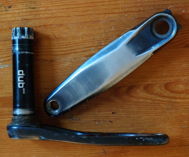 SRAM DUB Wide 175mm Crankset Direct Mount Bolts included