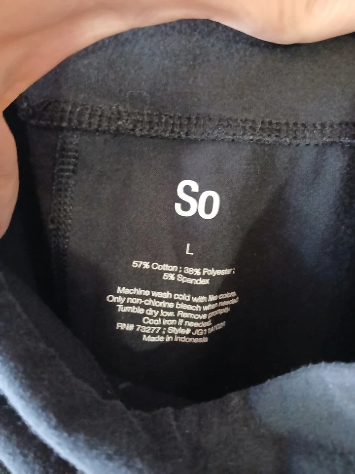 Leggings So Black Talla L Foto 3 de 4