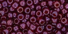 6/0, Toho Seed Beads, 332, Gold-Lustered Raspberry, 10g, TR-6/0-332