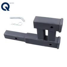 Lablt 4000lb Truck Dual 2 Trailer Hitch Receiver Rise-drop Adapter Extender Tow Lablt 4000lb Truck Dual 2 Trailer Hitch Receiver Rise-drop Adapter Extender Tow